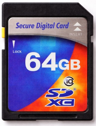 Scheda sdxc classe - gb,