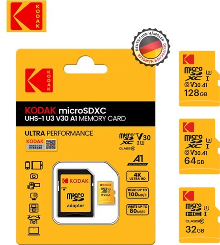 Scheda memoria kodak - scheda, micro