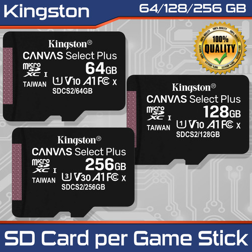 Scheda per game stick - sd,