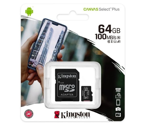 Scheda memoria kingston canvas - scheda,