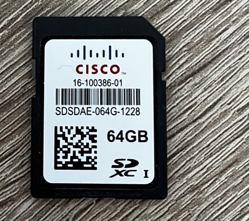 Scheda cisco 64gb sdxc - cisco,