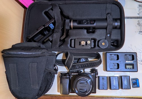 Sony a6000 feiyutech - sony,