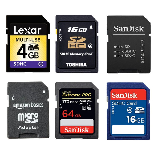 Scheda 16 64 gb - 8, e
