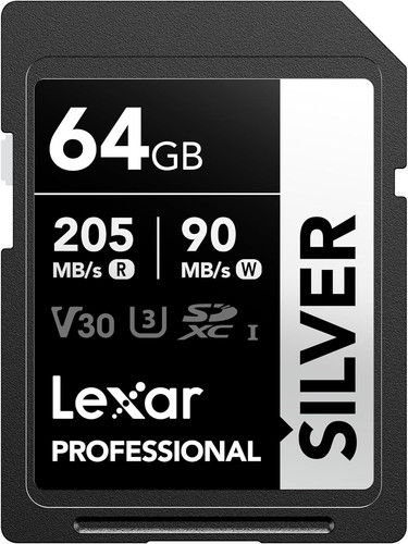 64gb card silver - 64gb,